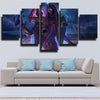 wall canvas 5 piece art prints League Of Legends Jhin decor picture-1200 (2)