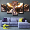 wall canvas 5 piece art prints League Of Legends Kai'sa decor picture-1200 (2)