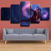 wall canvas 5 piece art prints League Of Legends LeBlanc decor picture-1200 (2)