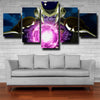 wall canvas 5 piece art prints dragon ball Freeza purple decor picture-1934 (1)